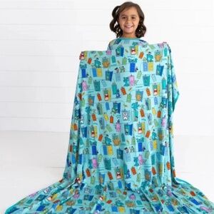 New Little Sleepies Monsters Inc. Bamboo Cloud Blanket